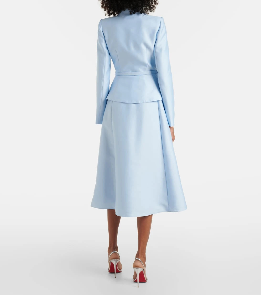 Self-Portrait - Crêpe midi dress