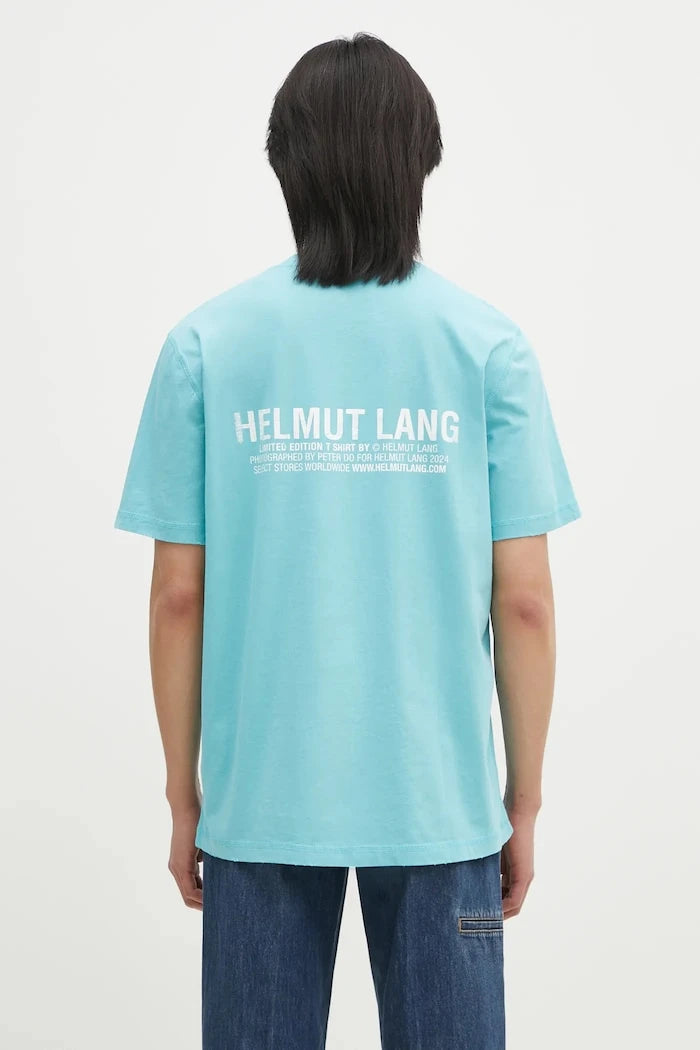Helmut Lang Pstcard T Bk.Mal Lt Pamuklu Tişört