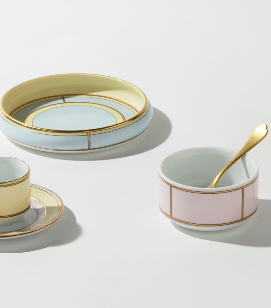 GINORI 1735 Porcelain Colonna Diva Rosa Small Bowl (10cm)