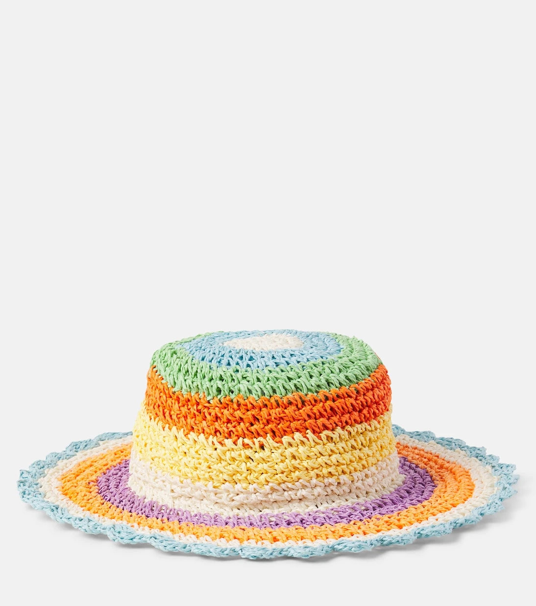 Molo - Striped straw sun hat