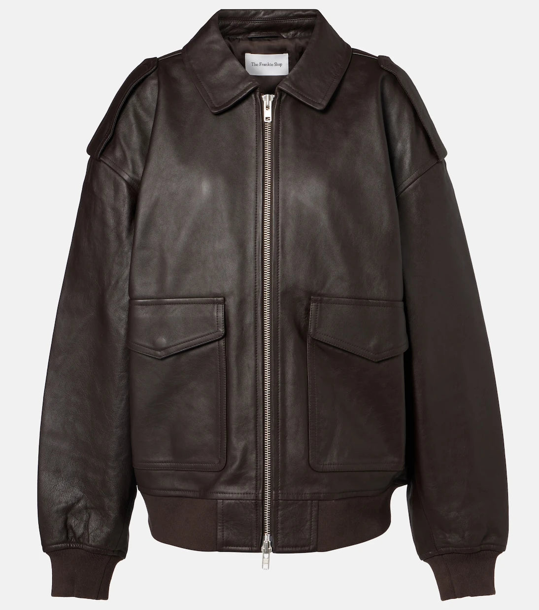 The Frankie Shop - Viper leather jacket