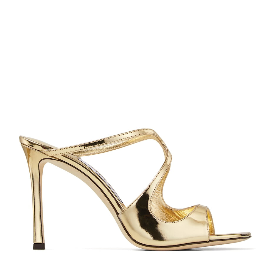 Gold Anise 95 Leather Sandals