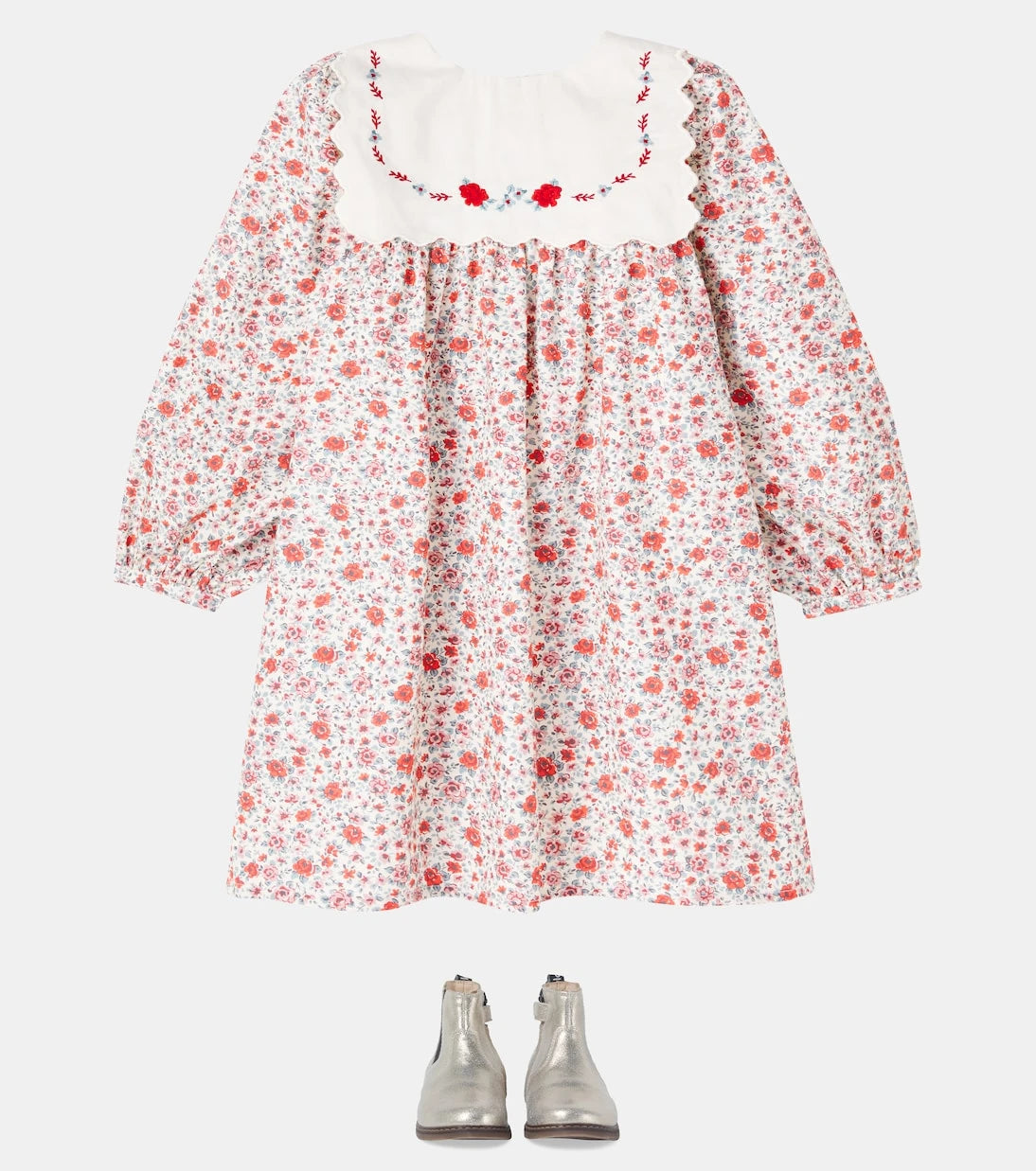 Bebe Organic - Clementine floral cotton dress