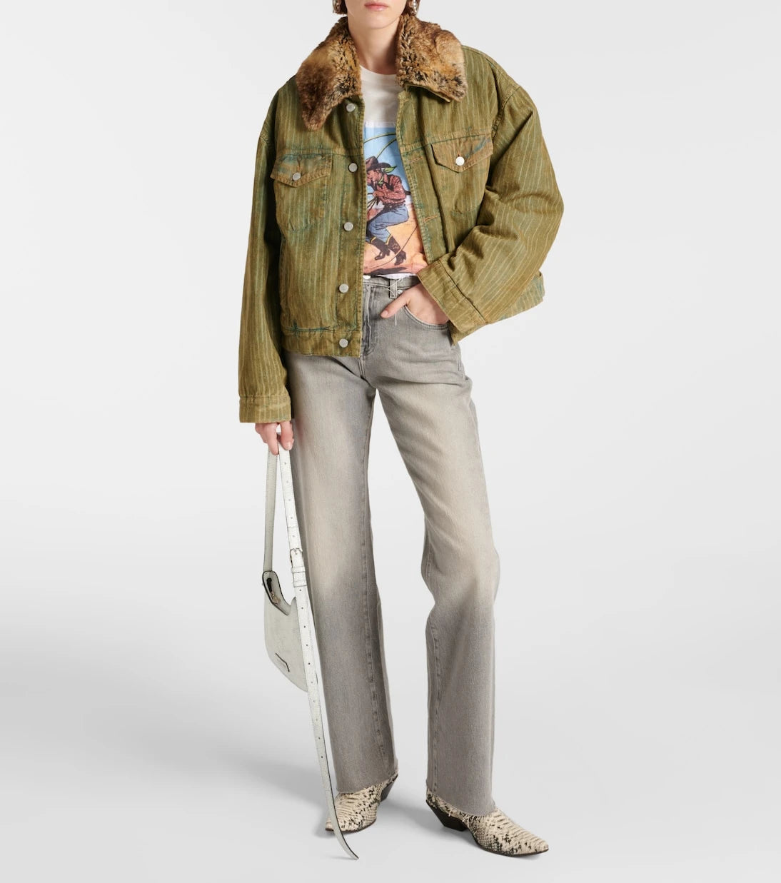 7 For All Mankind - Tess high-rise wide-leg jeans