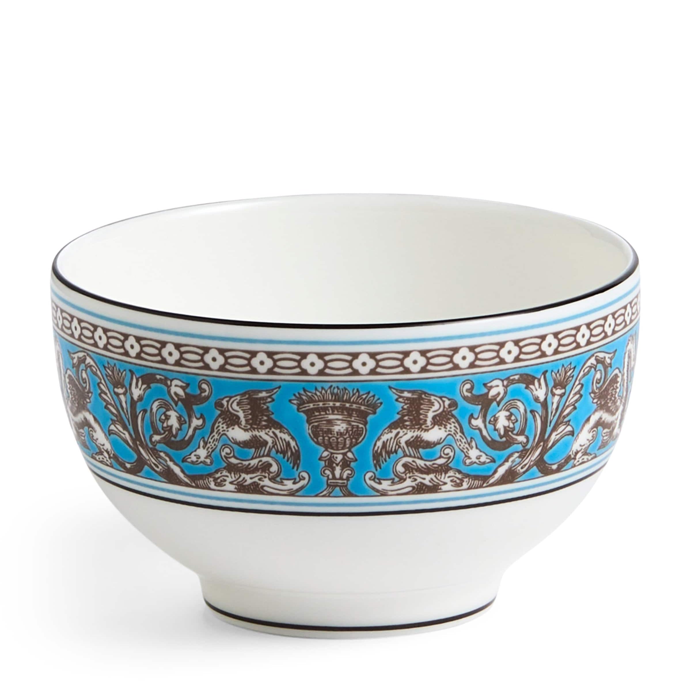Florentine Turquoise Tea Bowl (8cm)