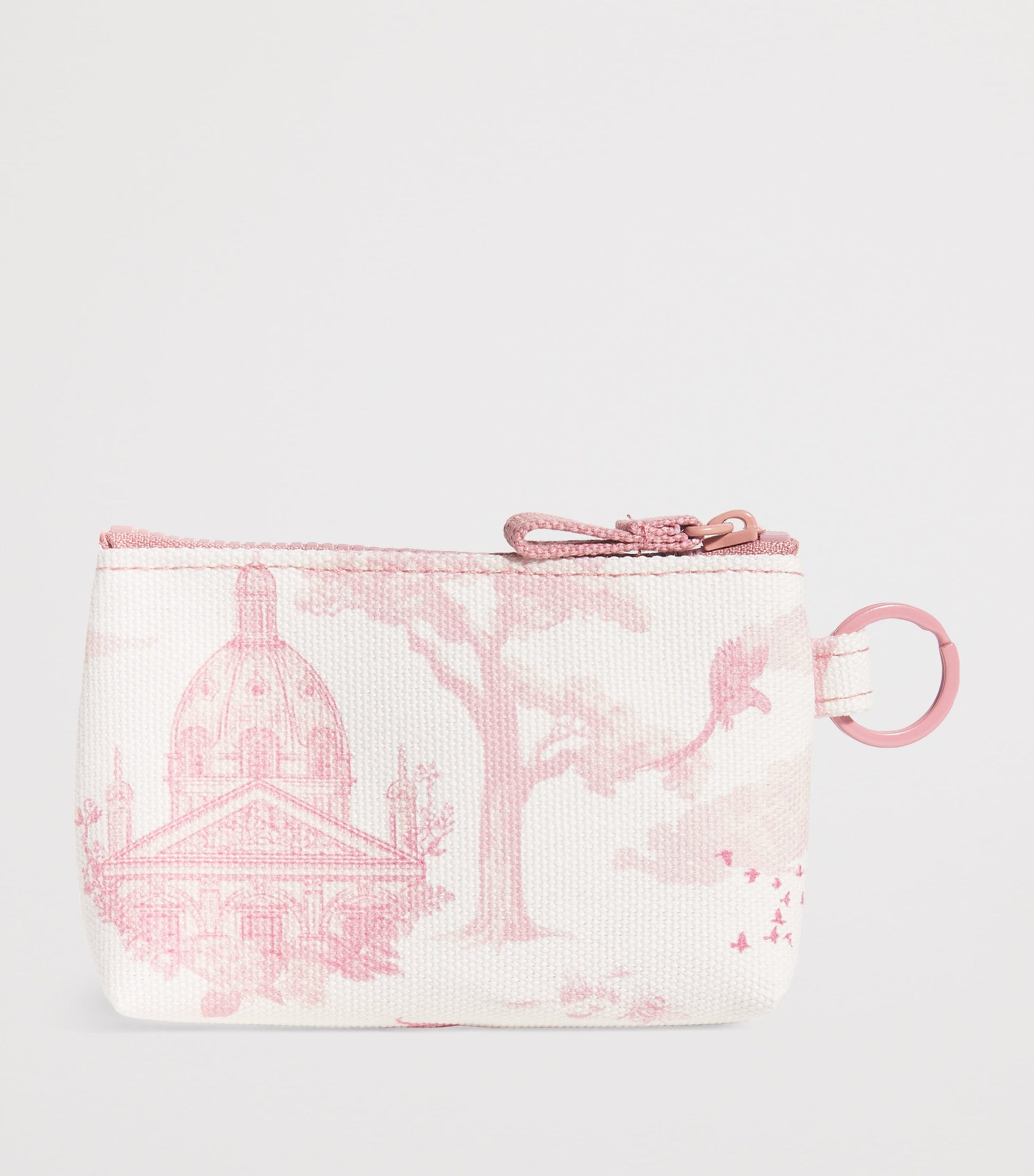 Pink Toile Coin Purse