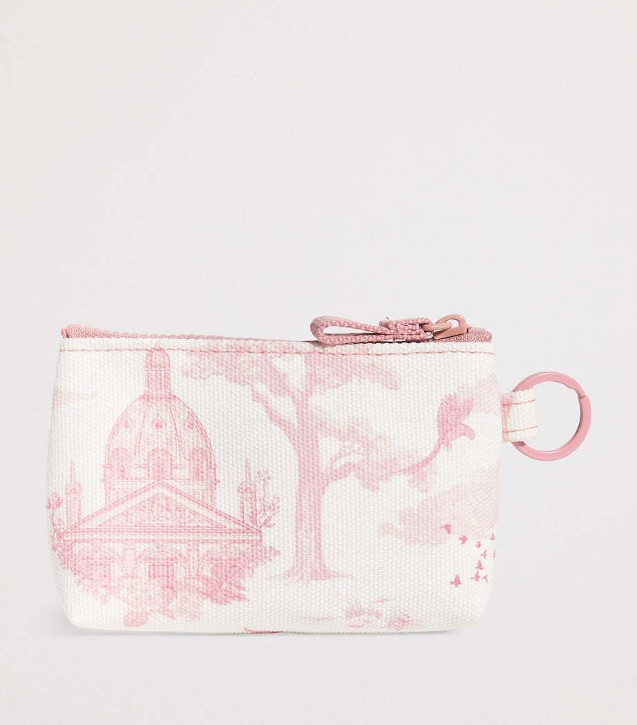 Pink Toile Coin Purse
