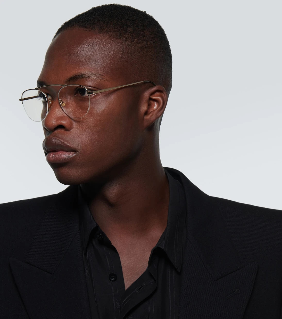 Saint Laurent - New Wave flat-top glasses