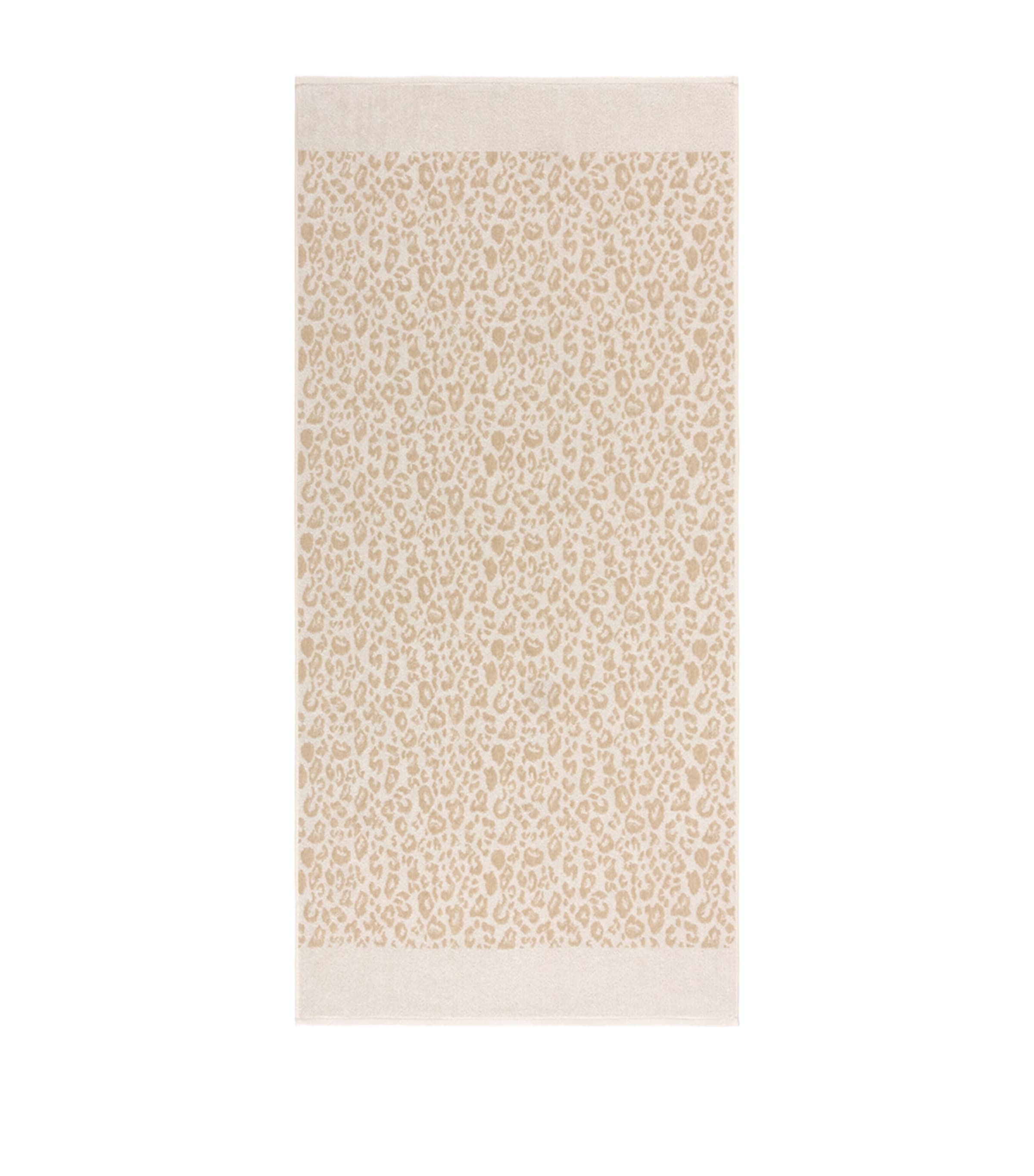 Yves Delorme Leopard Guest Towel (42cm x 70cm)