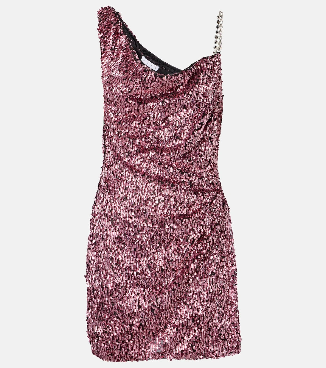 Area - One-shoulder sequined minidress