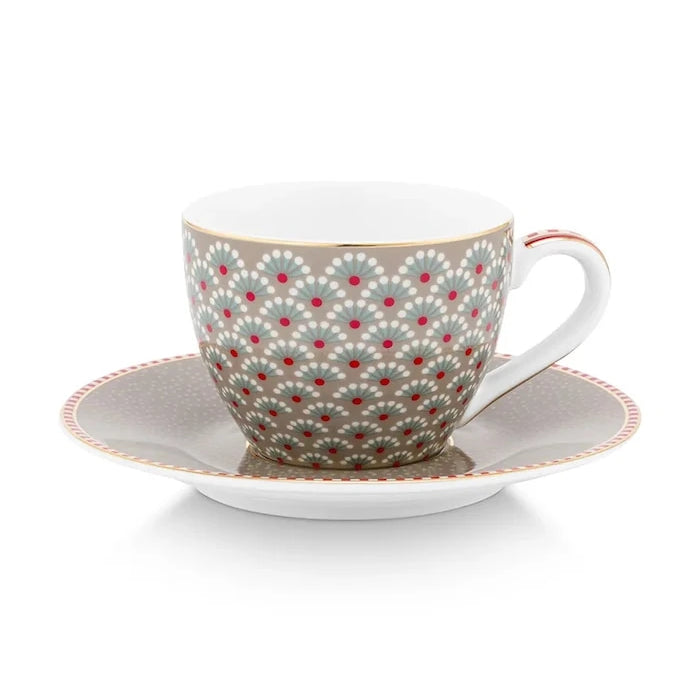 Pip Studio porselen fincan ve tabak 120 ml
