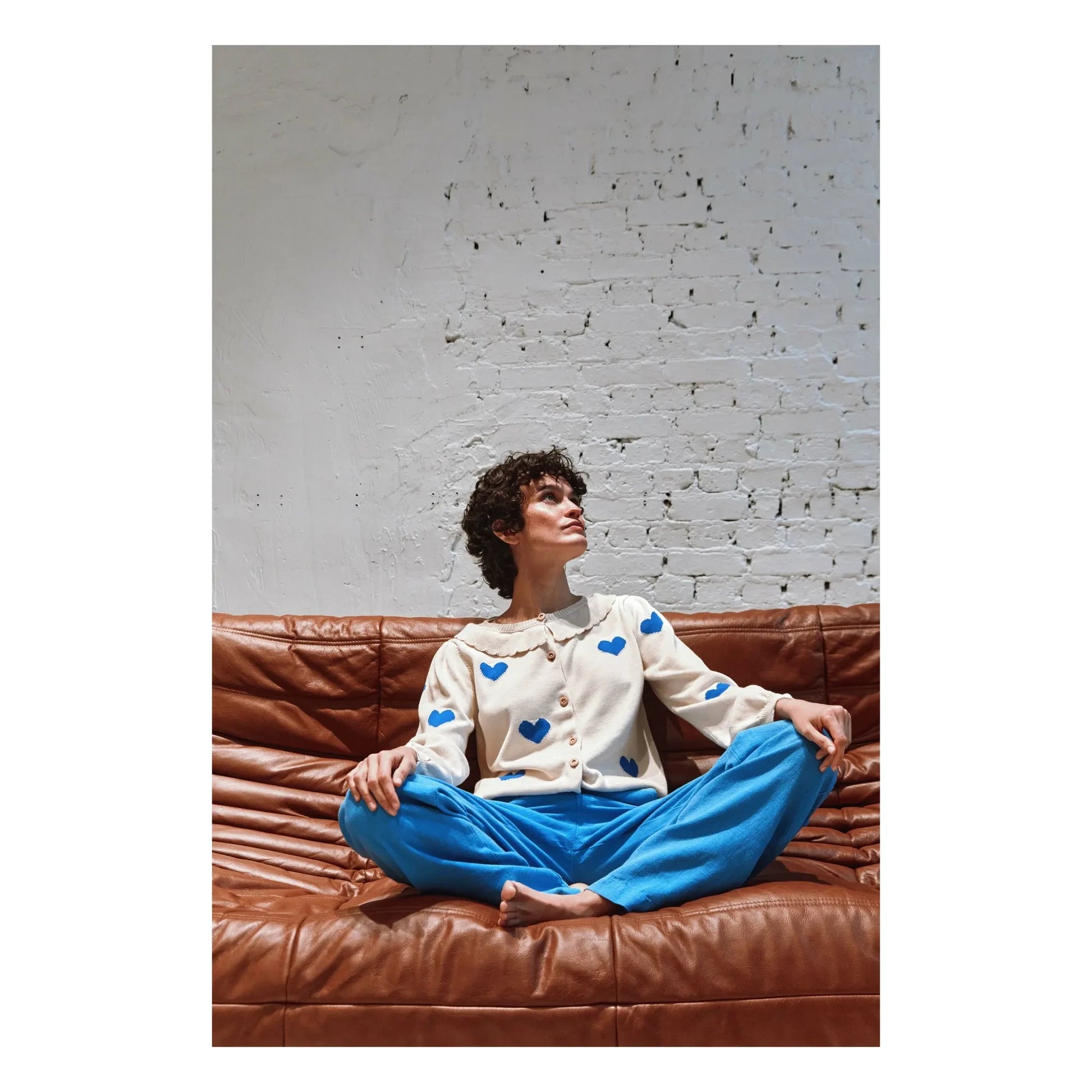 Emile et Ida - Cardigan Boum Coton Bio | Ecru