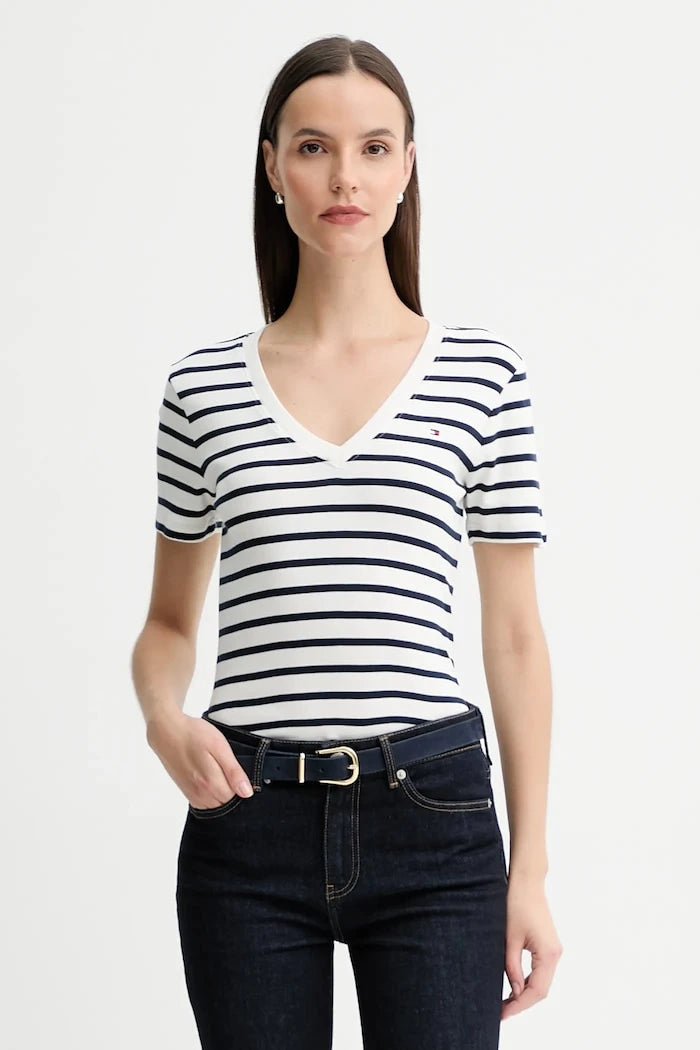 Tommy Hilfiger тениска дамска от памук