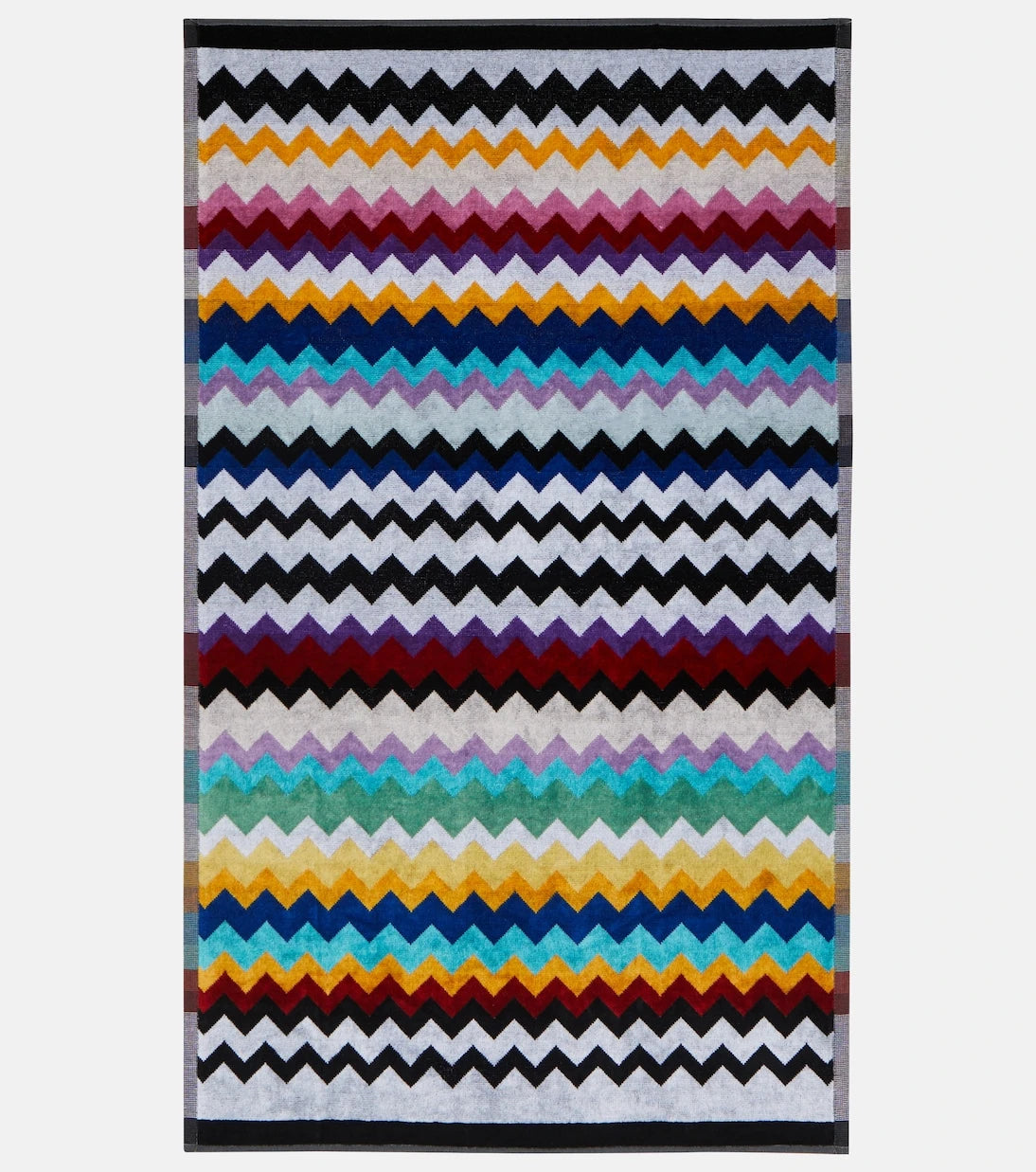 Missoni - طقم منشفتين زيغ زاج قطنية تيري