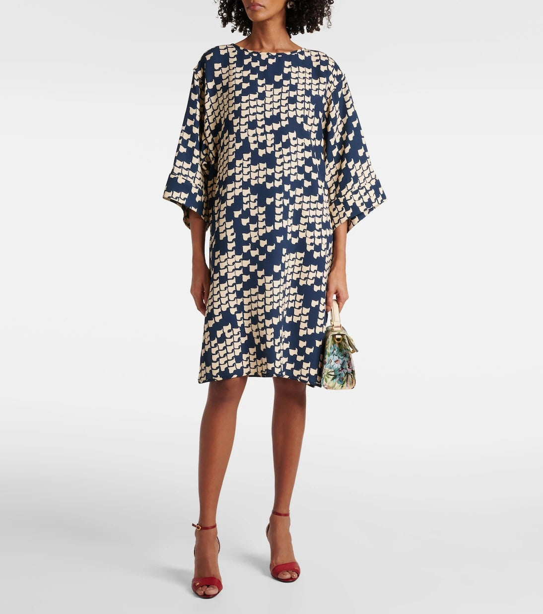 Valentino - Cady Couture printed midi dress
