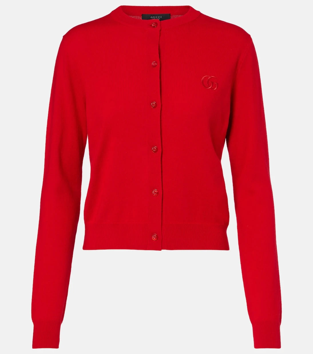 Gucci - Double G wool cardigan