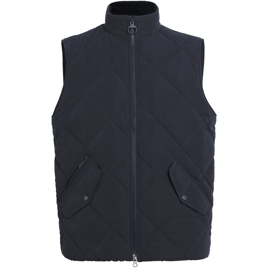 Barbour Navy Quilted City Chelsea Gilet