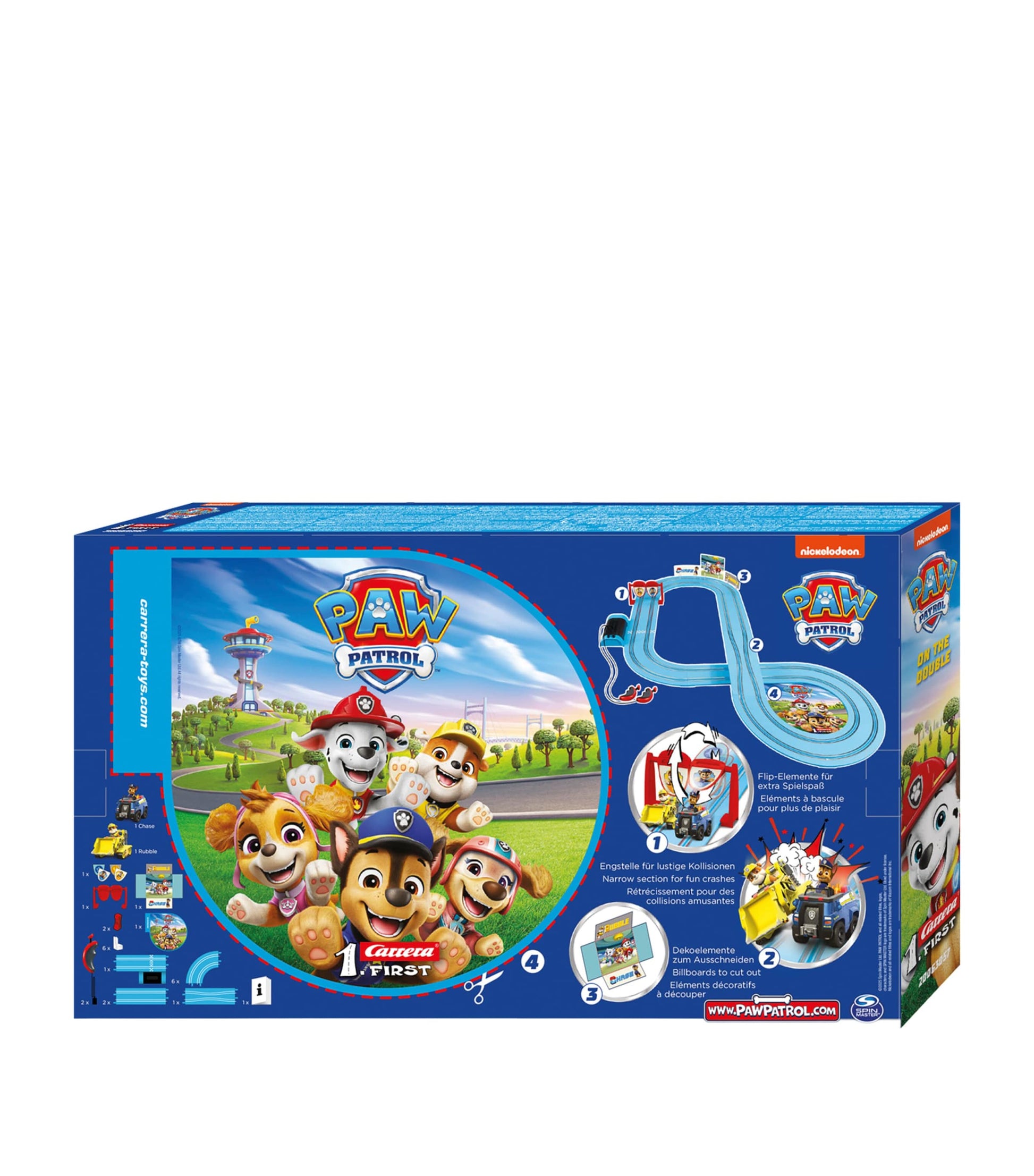 PAW Patrol "On the Double" FIRST Slot Racing Set