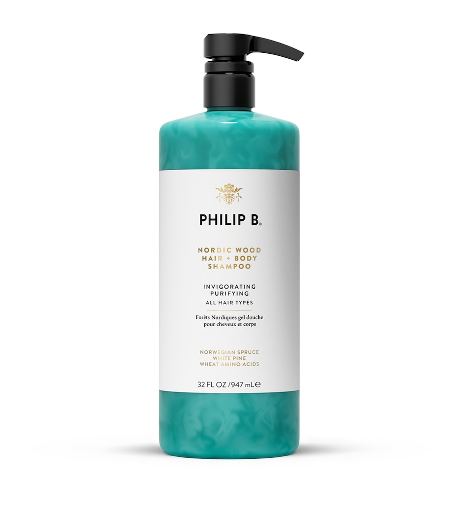 Philip B Nordic Wood Hair and Body Shampoo (947ml)