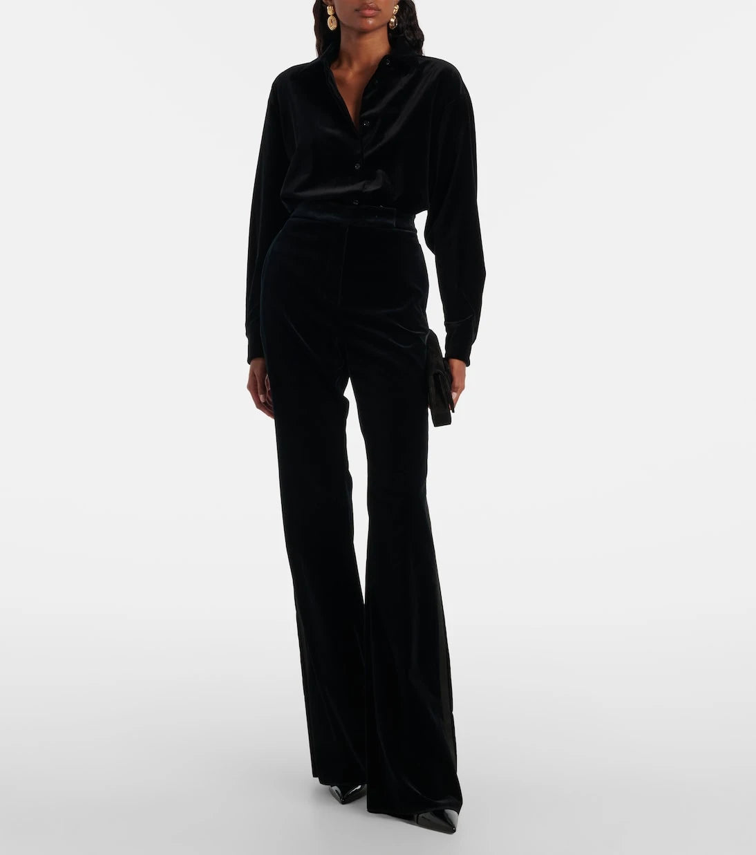 Max Mara - Pamuklu kadife body