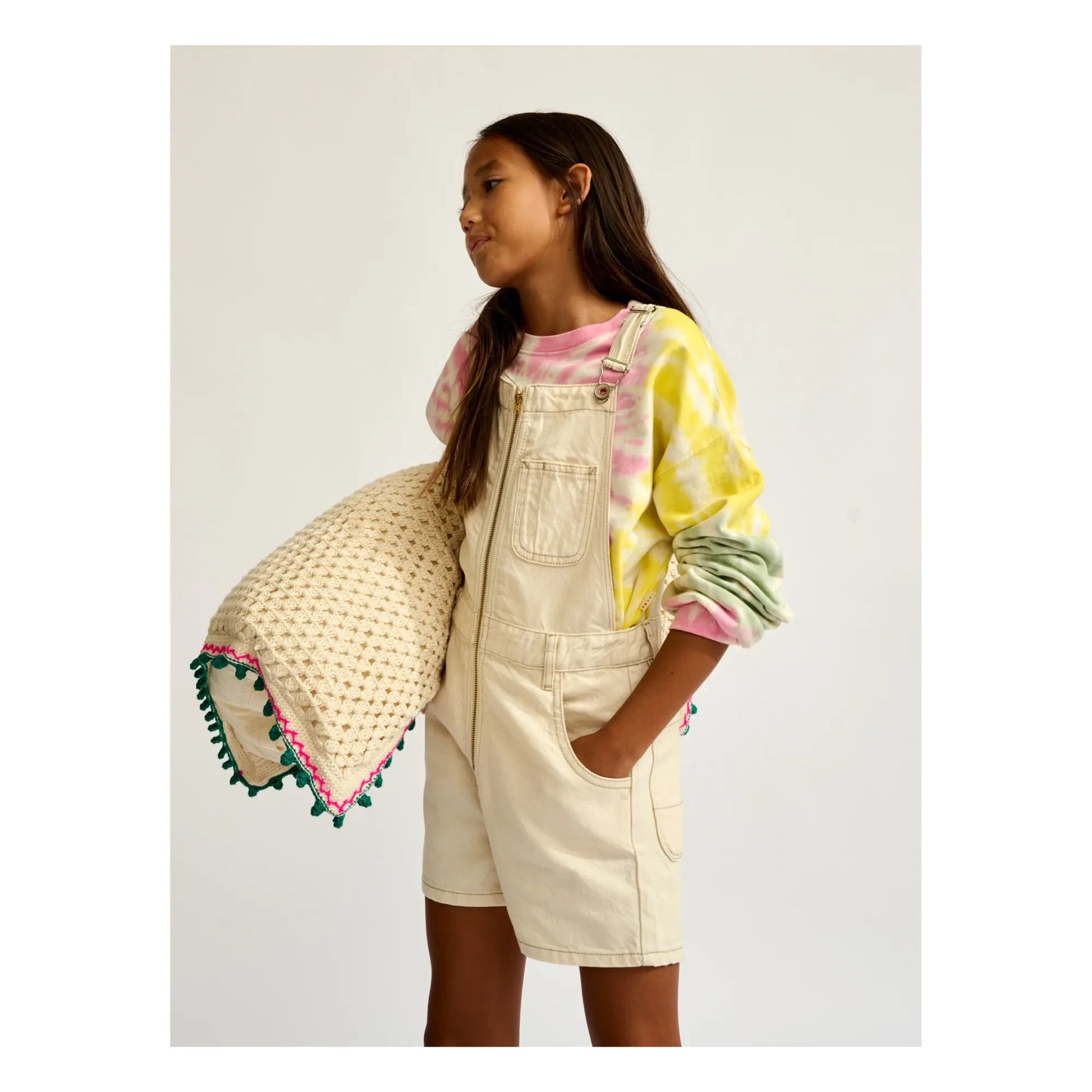 Bellerose - Padel Dungarees | White