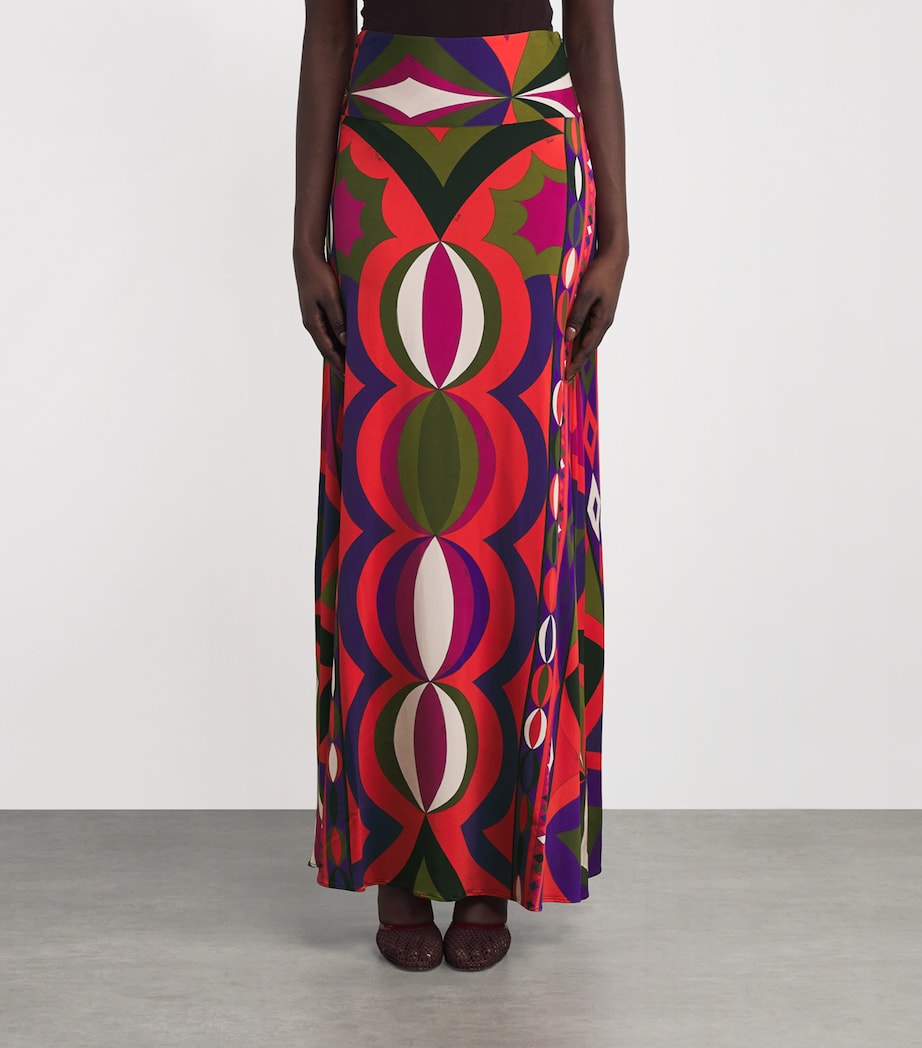 Multi Collane Maxi Skirt