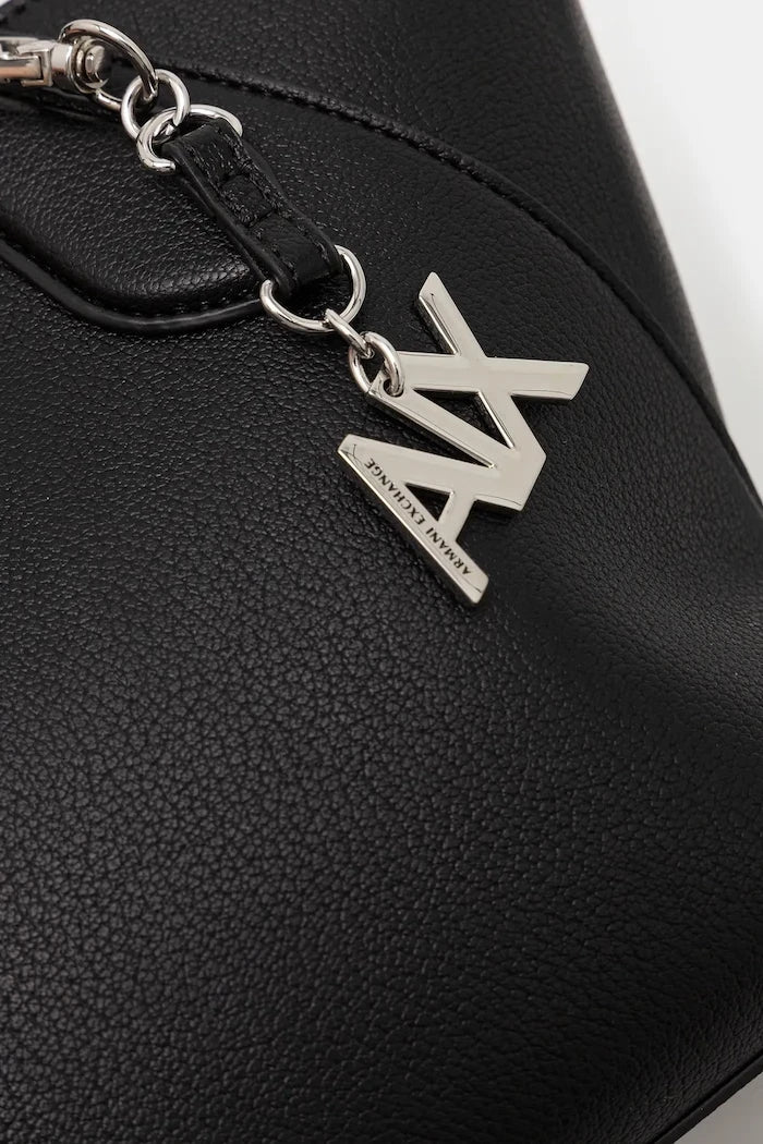 Armani Exchange kadın crossbody çanta, suni deriden