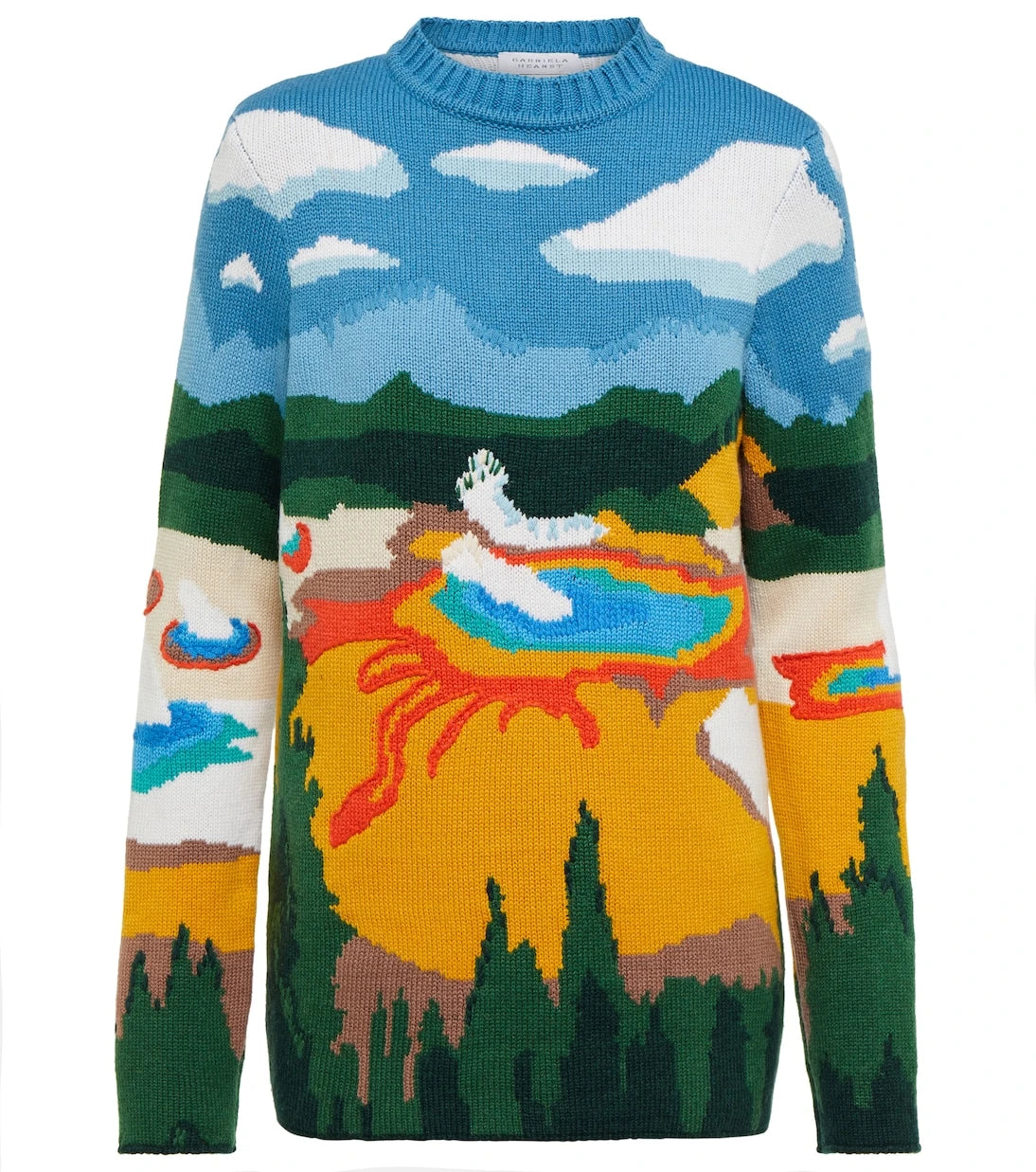 Gabriela Hearst - Ines intarsia cashmere sweater