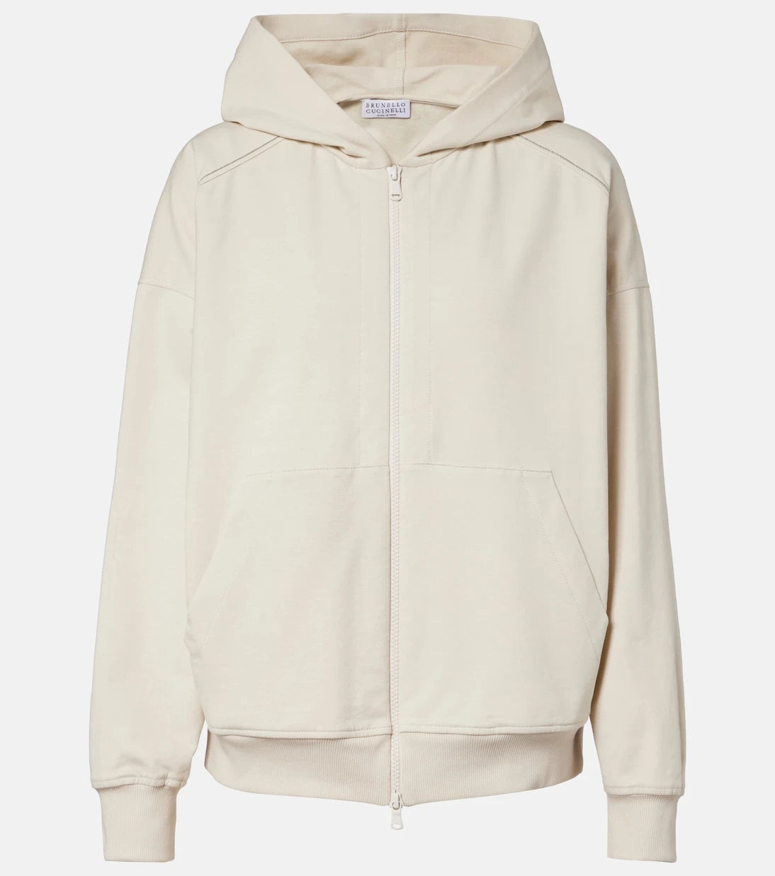 Brunello Cucinelli - Monili cotton hoodie