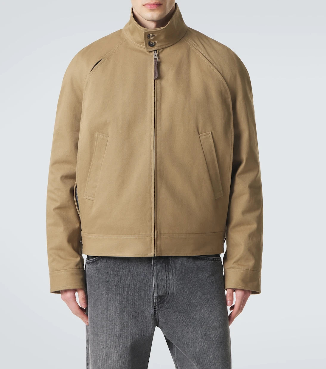 Loewe - Layered cotton gabardine jacket