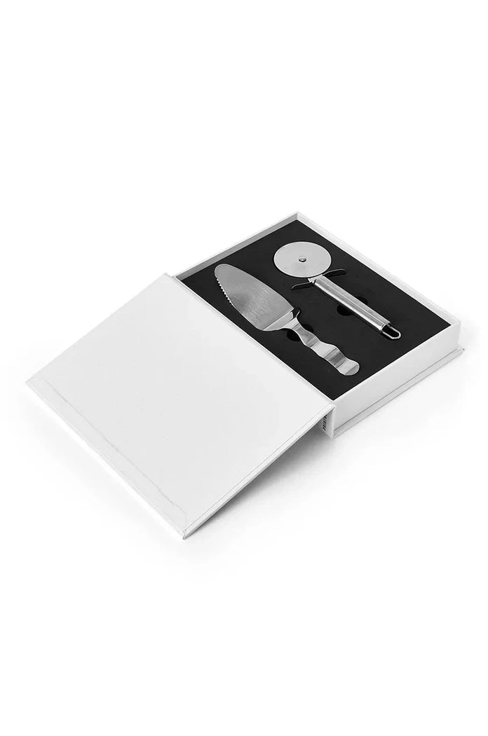 Printworks The Essentials Pizza Servis Bıçağı ve Spatulası