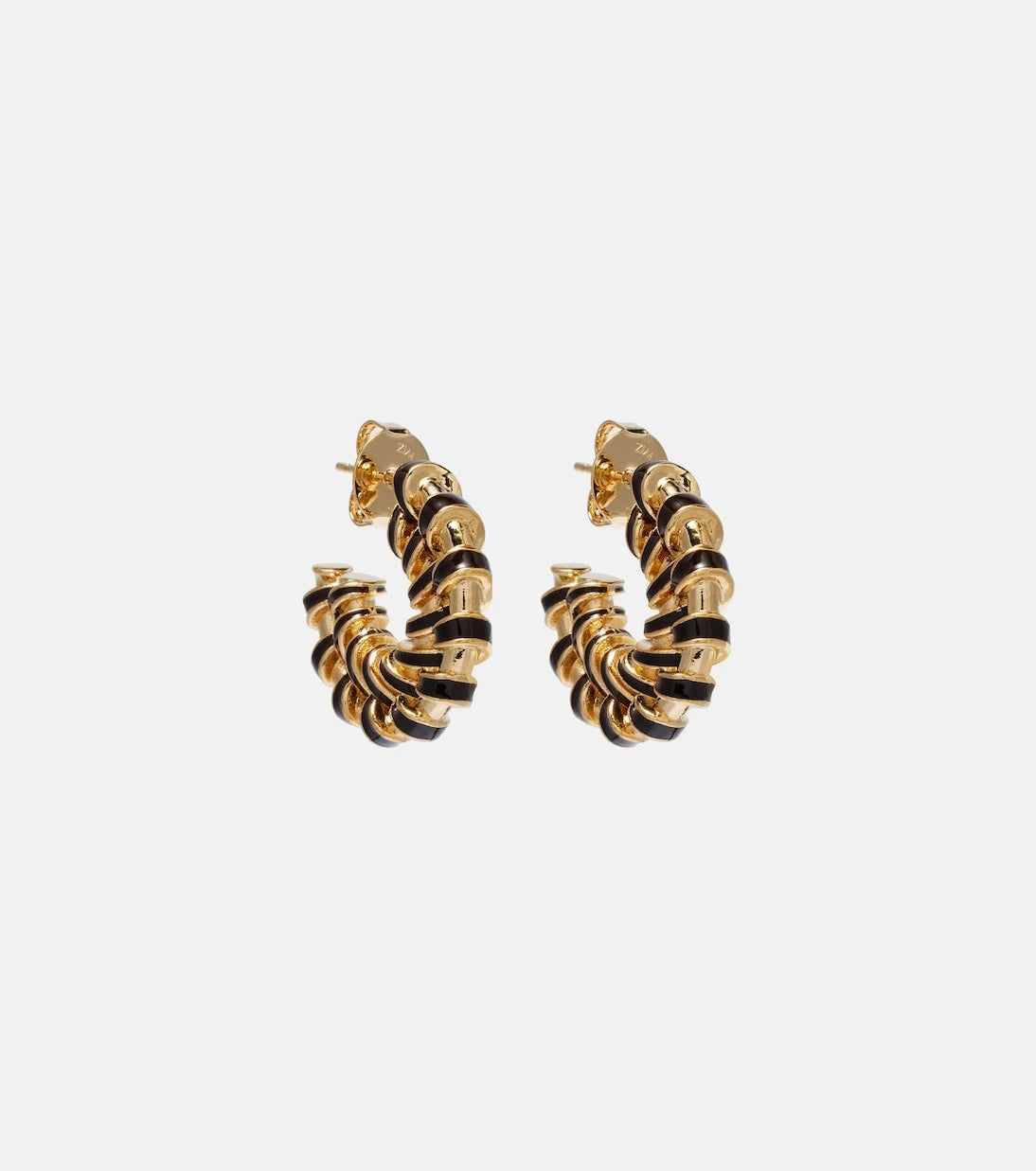 Zimmermann - Loop gold-plated hoop earrings