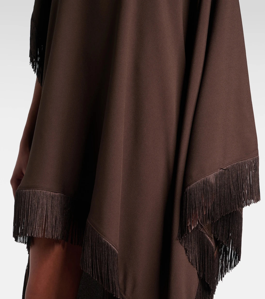 Taller Marmo - California saçaklı saten kaftan
