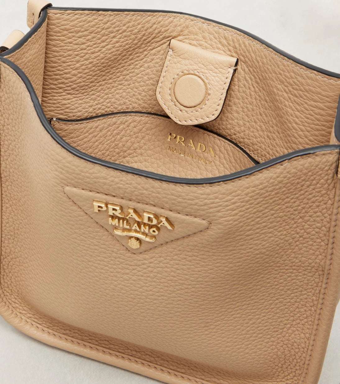 Prada - Mini leather shoulder bag