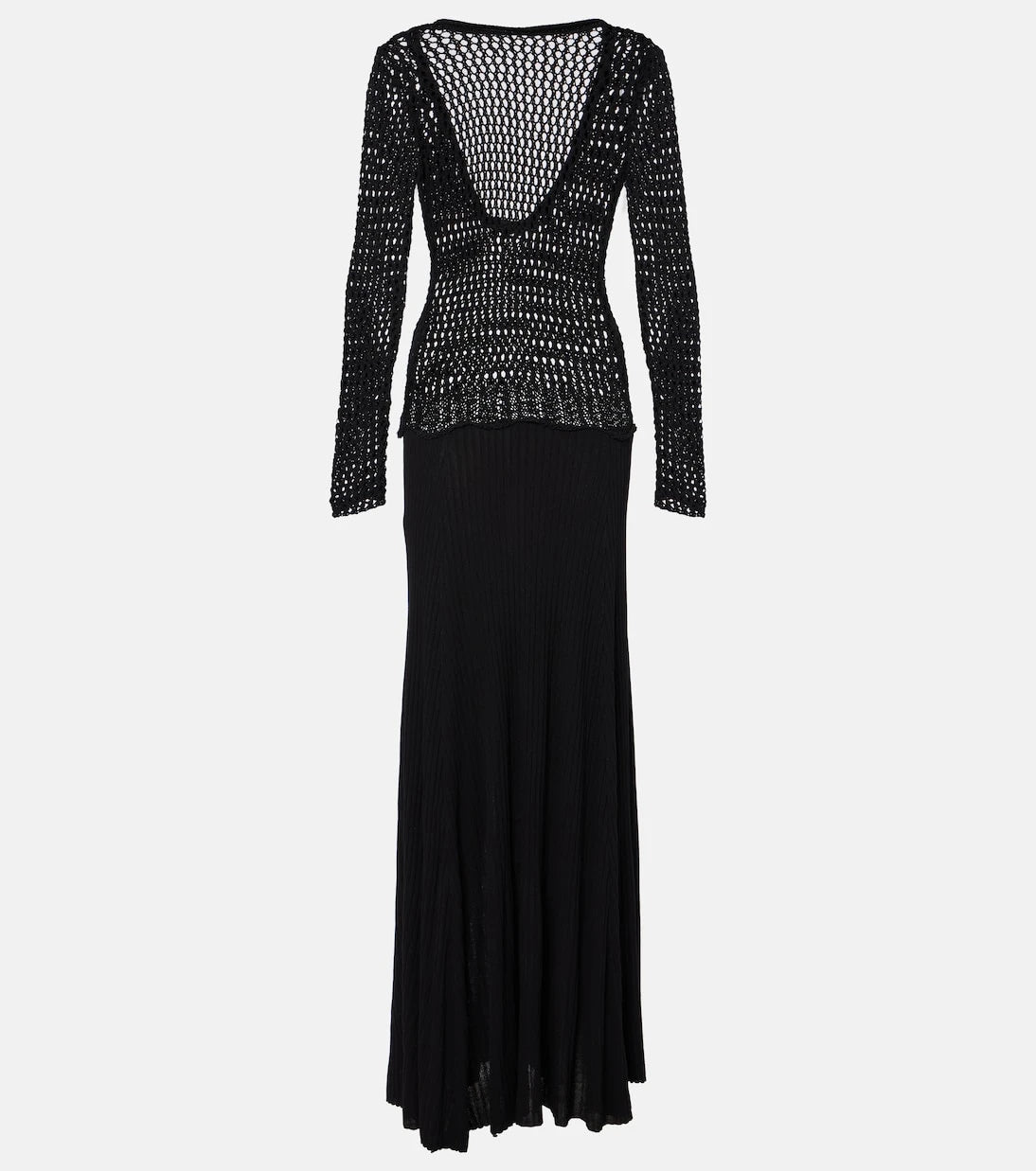 Christopher Esber - Sheer cotton-blend maxi dress
