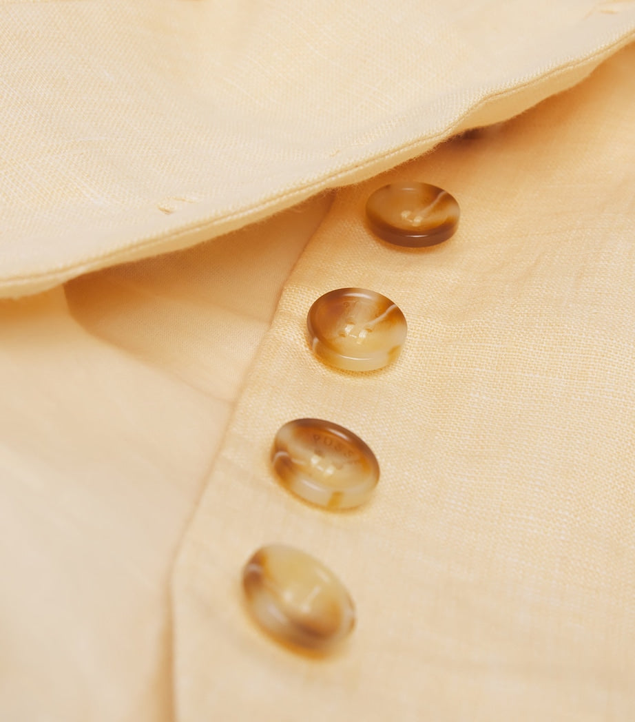 Linen Matilda Jacket DUSTY CITRON