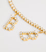 Yellow Gold and Diamond Collier de Lettre Royale Necklace