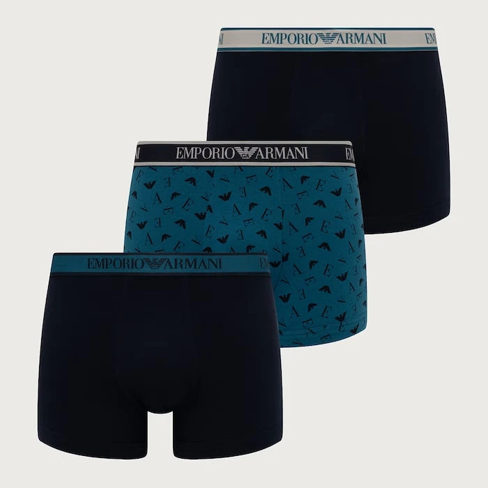 Pamuklu Erkek Boxer 3'lü