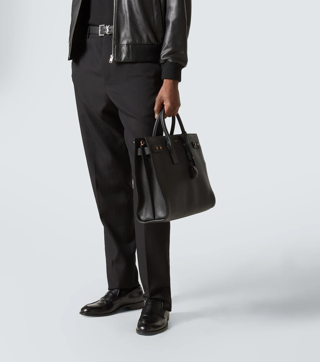 Saint Laurent - Sac De Jour Thin Large leather tote bag