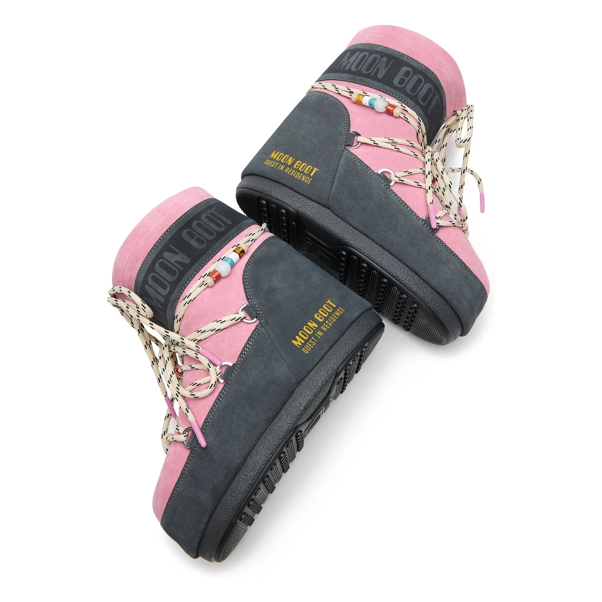 Moon Boot - MB x Guest in Residence Icon Low Suede Boots | Pink