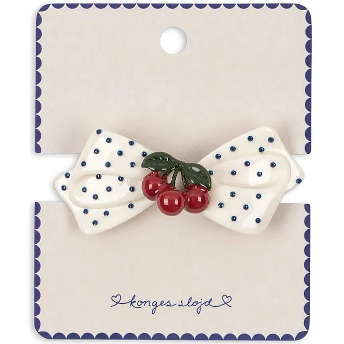 Konges Sløjd фиби за коса за деца CHERRY DOT HAIR CLIP