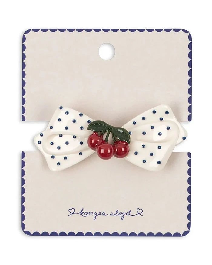 Konges Sløjd Çocuk Saç Tokası CHERRY DOT HAIR CLIP
