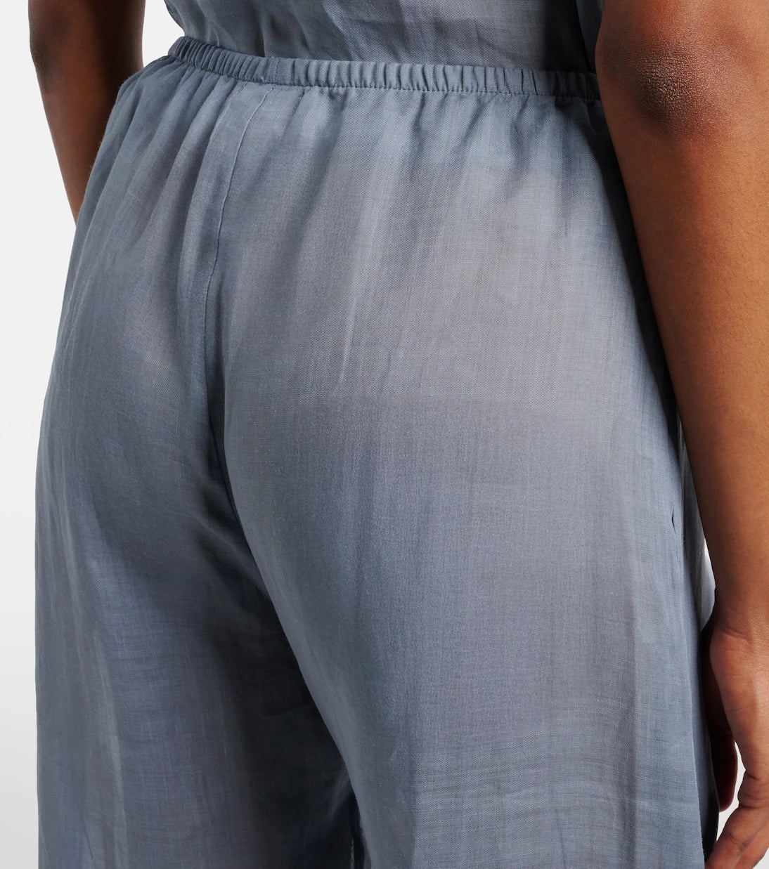Leset - Niko cropped wide-leg ramie pants