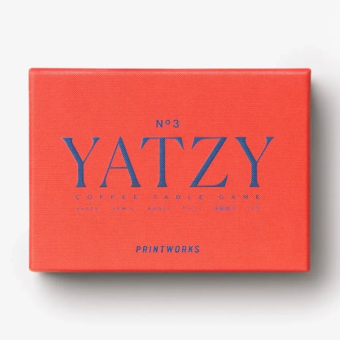Printworks Classic Yatzy Zar Oyunu 16 x 11,5 x 4,5 cm