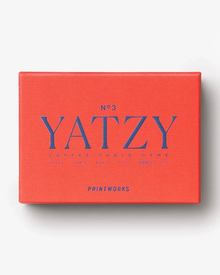 Игра на зарове Printworks Classic Yatzy 16 x 11,5 x 4,5 cm