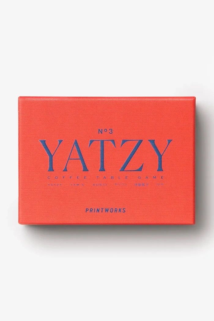 Printworks Classic Yatzy Zar Oyunu 16 x 11,5 x 4,5 cm