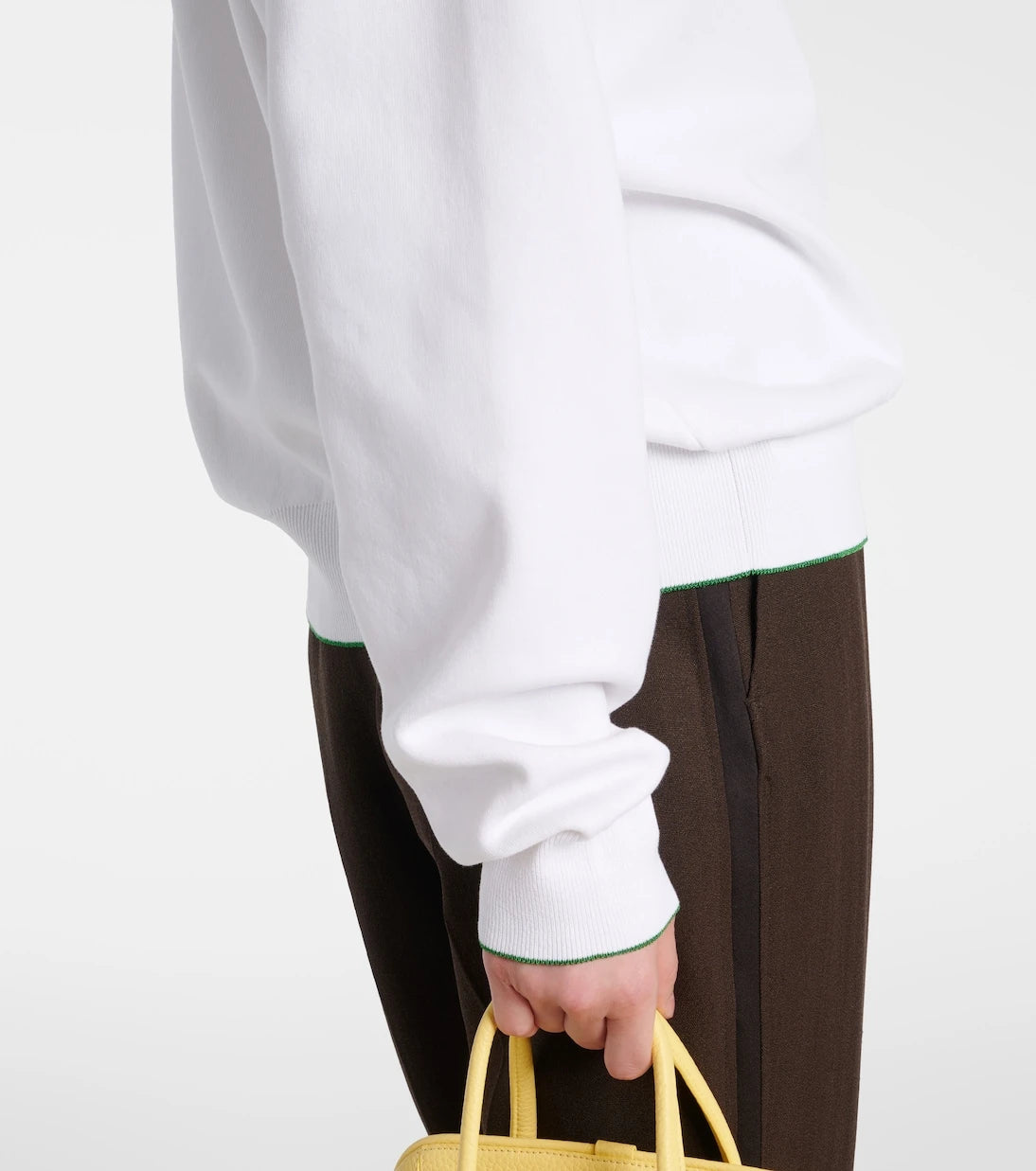 Jacquemus - Vince embroidered cotton-blend sweatshirt