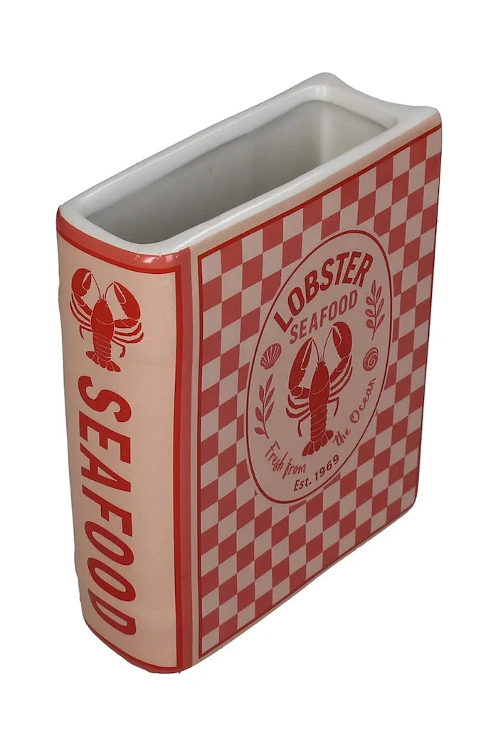 Декоративна ваза home & lifestyle Lobster 18 x 5,5 x 15 cm