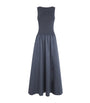 St. Agni Grey Cut-Out Maxi Dress