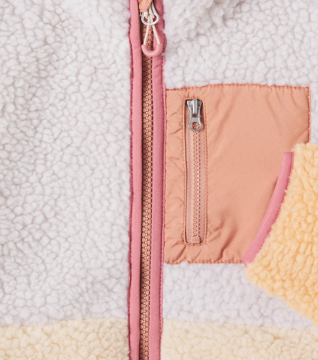 Liewood - Nolan colorblocked fleece jacket